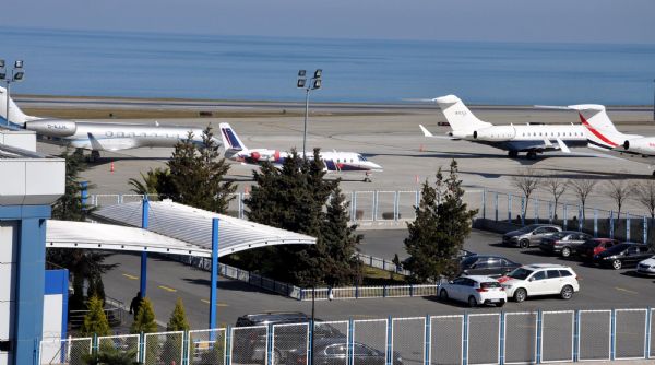 Rusya'da yer kalmadı, uçaklar Trabzon'a park etti