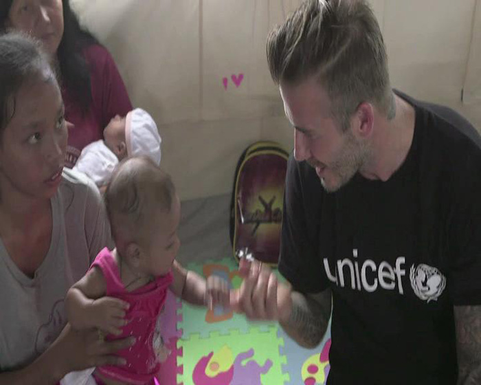 David Beckham'ı hiç böyle görmediniz!