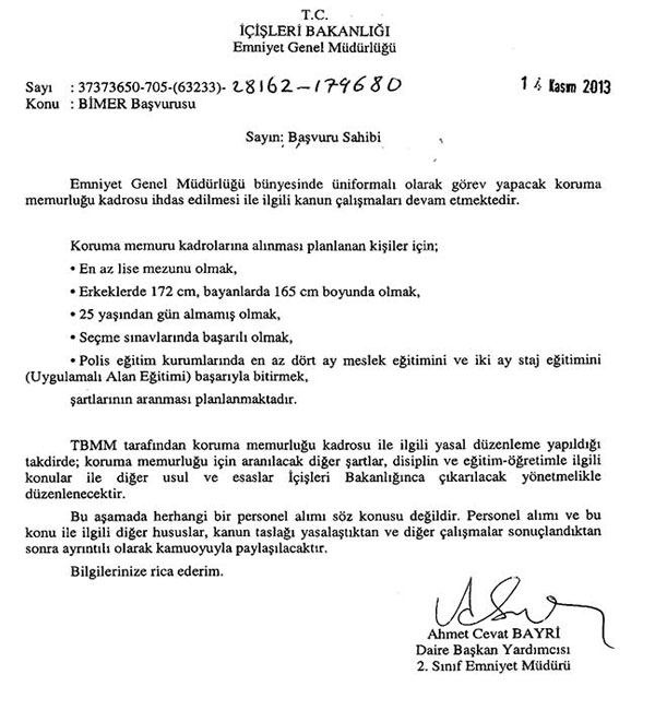 Kimler koruma memuru olabilecek? İşte şartlar