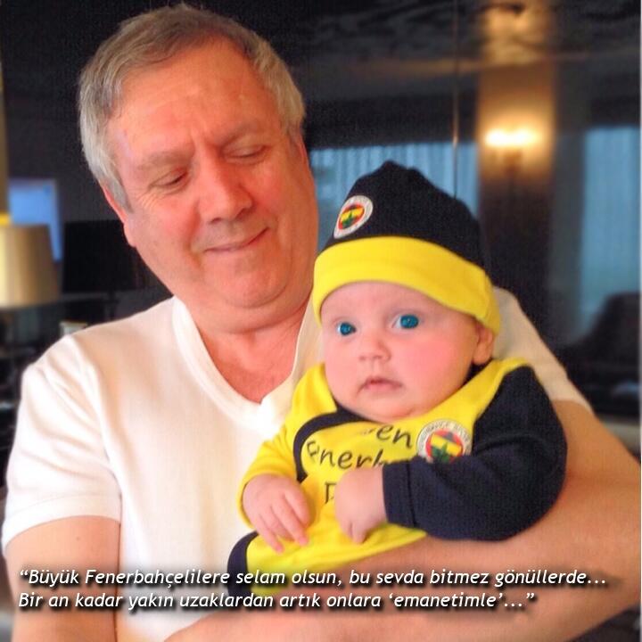 İşte Aziz Yıldırım'ın kızı Yaz ile ilk fotoğrafı!