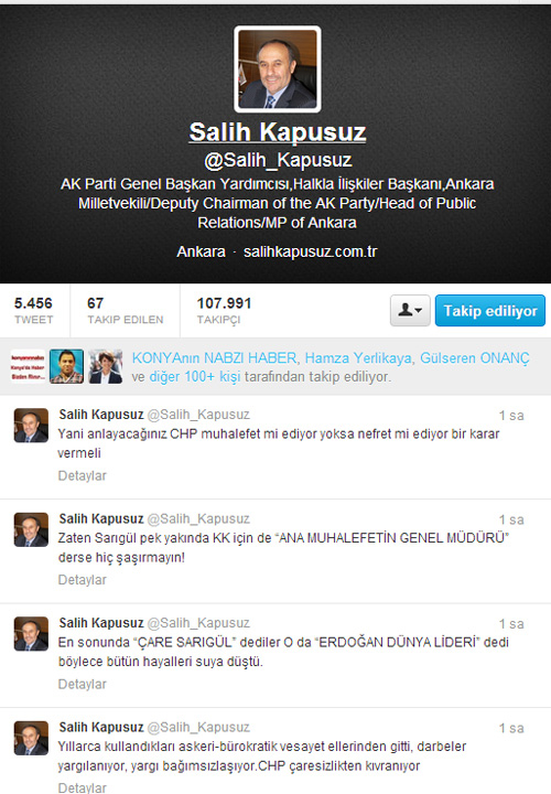 AK Parti'den flaş Sarıgül açıklaması