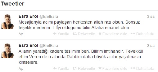 Bebeğini kaybeden Esra Erol'dan ilk açıklama!