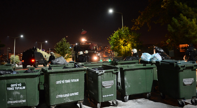 'Gezi' ODTÜ'de hortladı