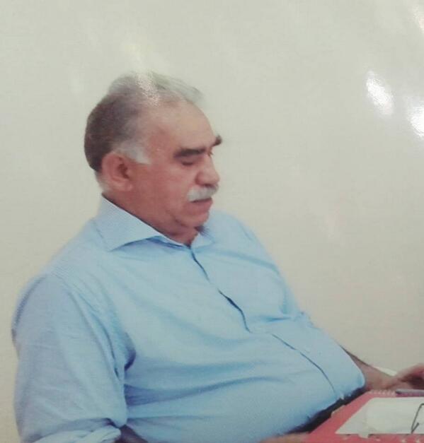 Öcalan'dan 12 yıl sonra ilk fotoğraf