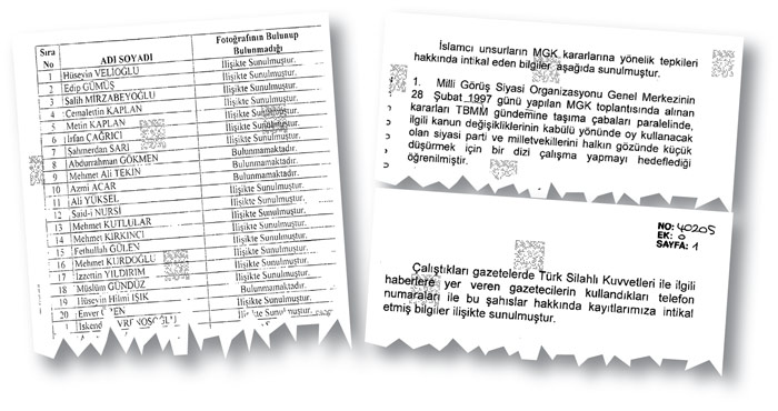 Asker istedi, MİT fişledi