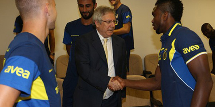 Aziz Yıldırım İstanbul'da: 'Fenerbahçe son kaledir yıkılmaz'