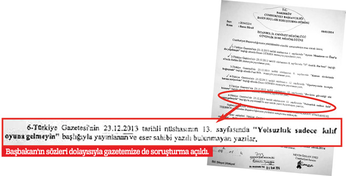 Başbakan: 'Sözümü manşet yapan gazetelere dava açılıyor'