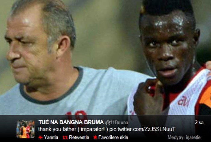 Galatasaraylı futbolcuların Fatih Terim tweetleri