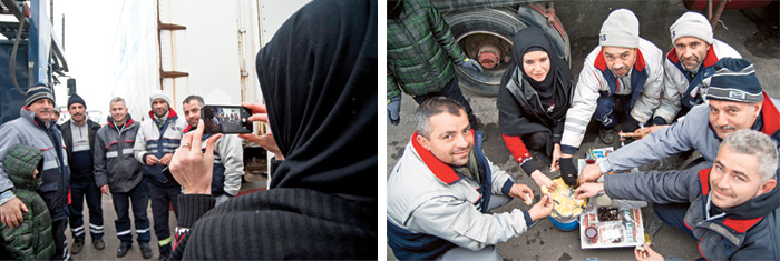TIR'cılar: 'Esas küçük araçlar bizi sıkıştırıyor trafikte...'