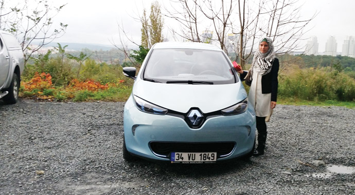 Otomotiv frene bastı