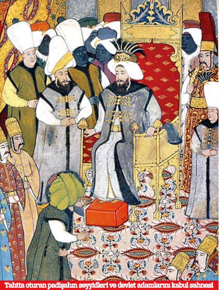 Padişahlar  nakibüleşraf için ayağa kalkardı