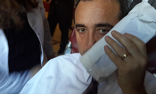 Meclis'te kavga... İşte fotoğraflar