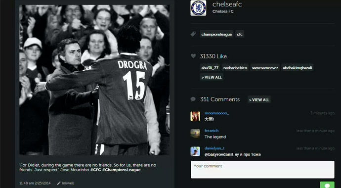 Chelsea'den Drogba'ya Mourinho'lu mesaj!