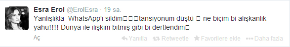 Esra Erol'un bağımlılığı tansiyonunu düşürdü!