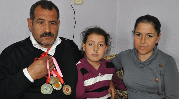 Türkiye şampiyonu milli sporcunun içler acısı hali