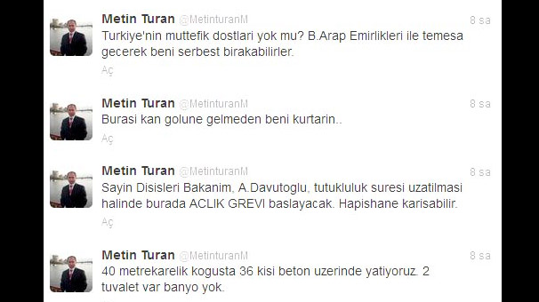 Mısır'da tutuklu Türk muhabirden 'Beni kurtarın' mesajı