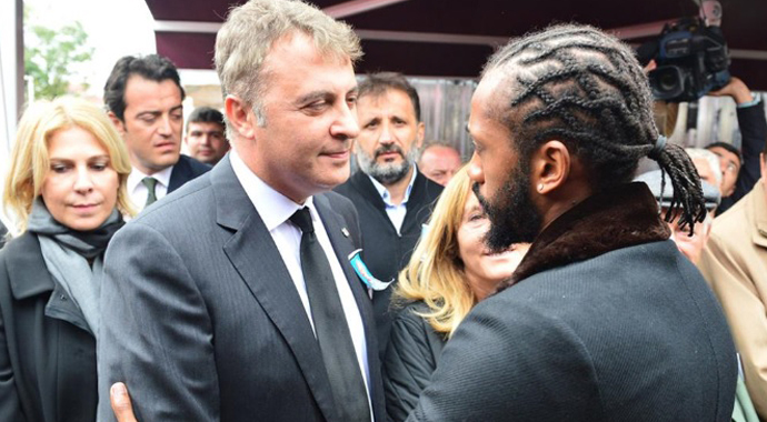 Fikret Orman babasını toprağa verdi