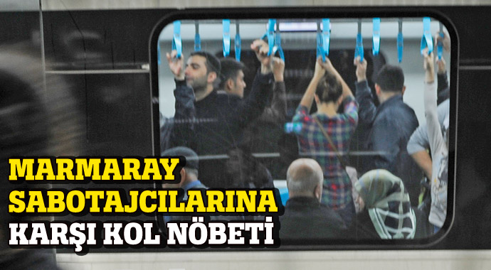 Marmaray'a gezi sabotajı