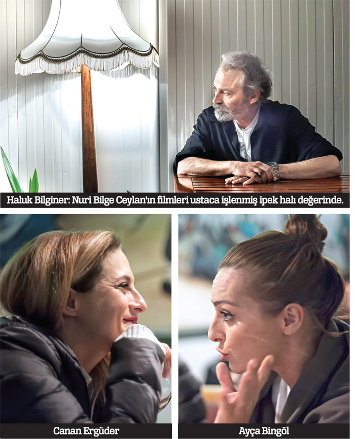 Haluk Bilginer, 'Parmak sallayarak sanat yapılmaz'