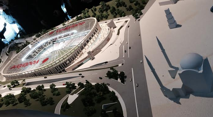 İşte Beşiktaş'ın yeni stadı!