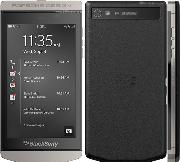 İşte BlackBerry'nin Porsche Design'i