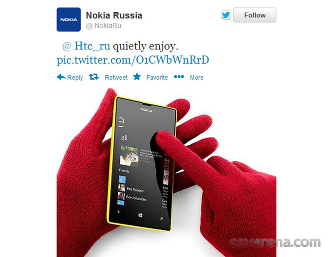 Nokia, Twitter'dan HTC ile dalga geçti