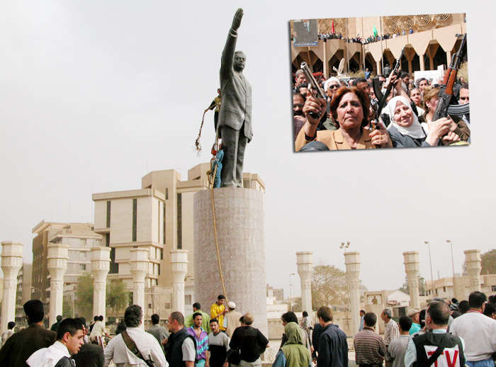 Huzura Irak kaldılar