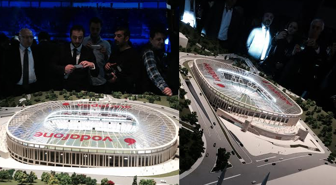 İşte Beşiktaş'ın yeni stadı!