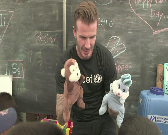 David Beckham'ı hiç böyle görmediniz!
