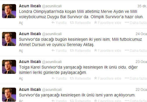 Acun Ilıcalı'dan 2 sürpriz isim daha!
