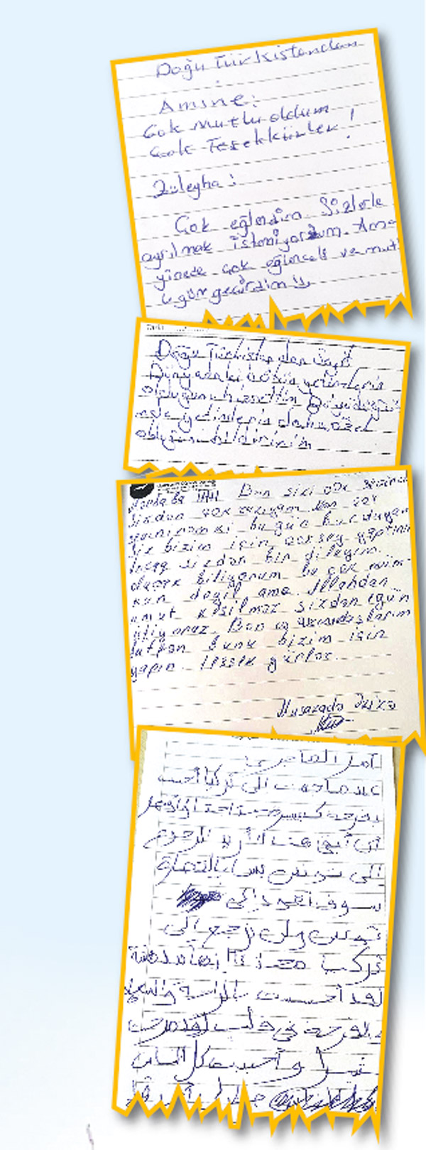 ''Yetim olduğum için artık üzülmüyorum''