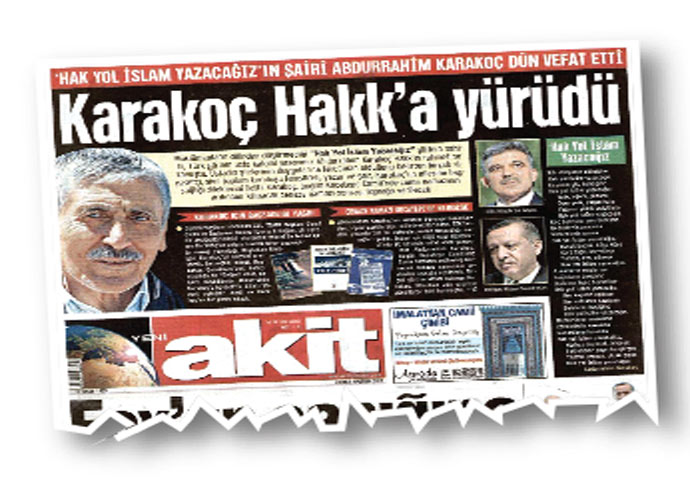Son haber, en zor haber…'Başyazar ölür bir acı manşet olur'