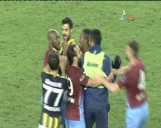 Fenerbahçe Trabzonspor maçı sonrası olaylar çıktı