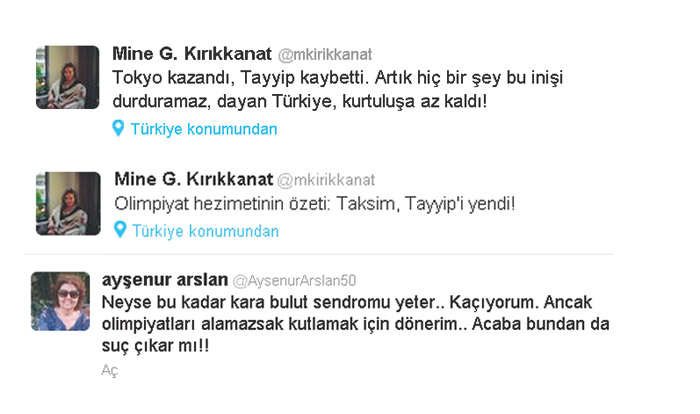 Sevinç mesajlarına Suat Kılıç'tan 'Kınalı' tweet