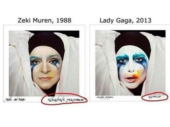 Lady Gaga, Zeki Müren'i taklit etti