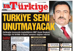 Hayat bu; o gün gelir lider gider