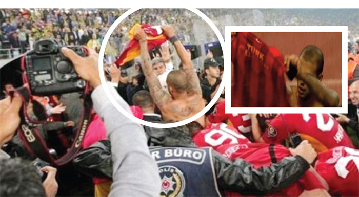Provokatörler Olimpiyat'ta sahaya indi, en çirkin gezi