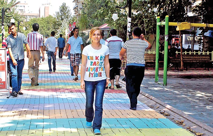 Merdiven yine gökkuşağı gibi