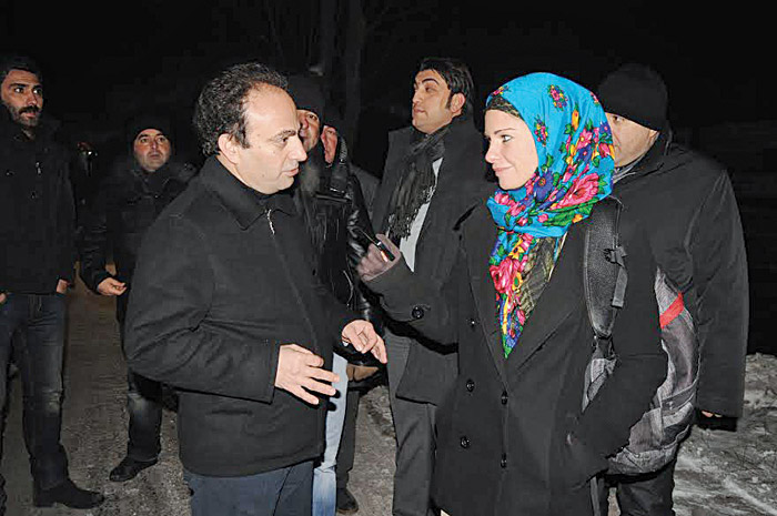 Buz gibi soğukta sıcak bir sohbet