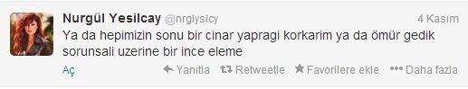 Nurgül Yeşilçay ve Ömür Gedik Twitter'da Kapıştı