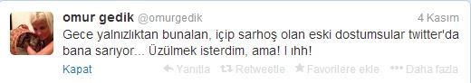 Nurgül Yeşilçay ve Ömür Gedik Twitter'da Kapıştı