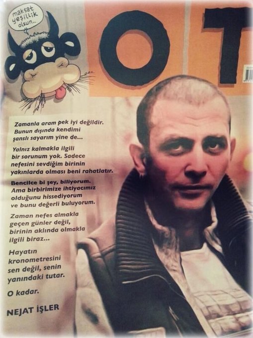 İşte Nejat İşler'in son 'şiir'i