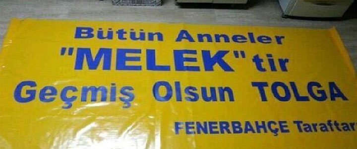 Derbi öncesi konuşulan pankart