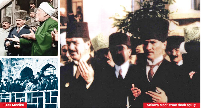 Dualarla, kurbanlarla açılan renklI Ankara MeclIsI