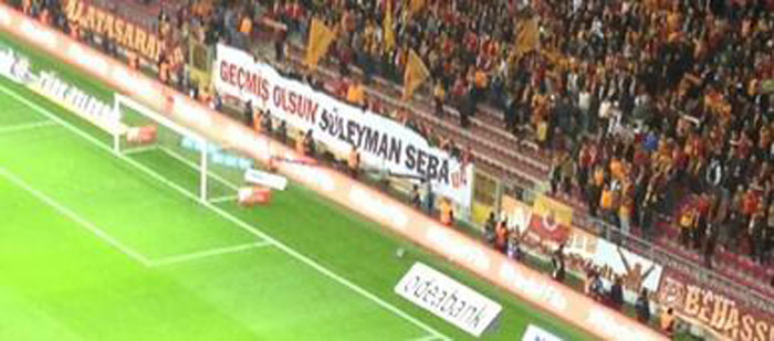 Galatasaray taraftarından Seba'ya büyük jesti