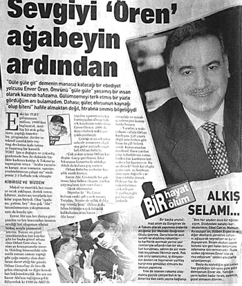 Ne güzel komşumuzdun sen... Savaş abi