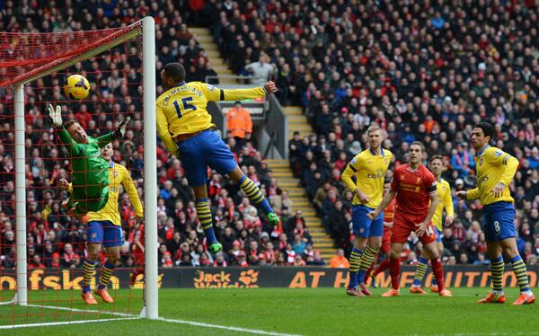 Liverpool Arsenal maçı 20 dakikada...