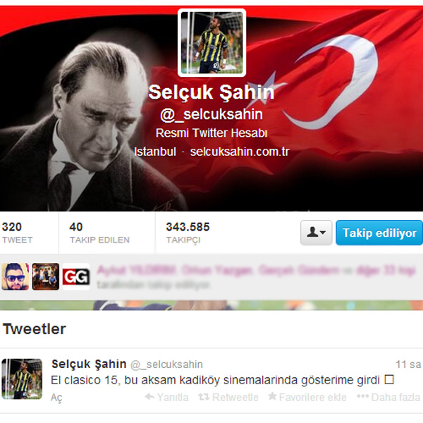 Selçuk'tan Galatasaraylı'ları kızdıracak tweet