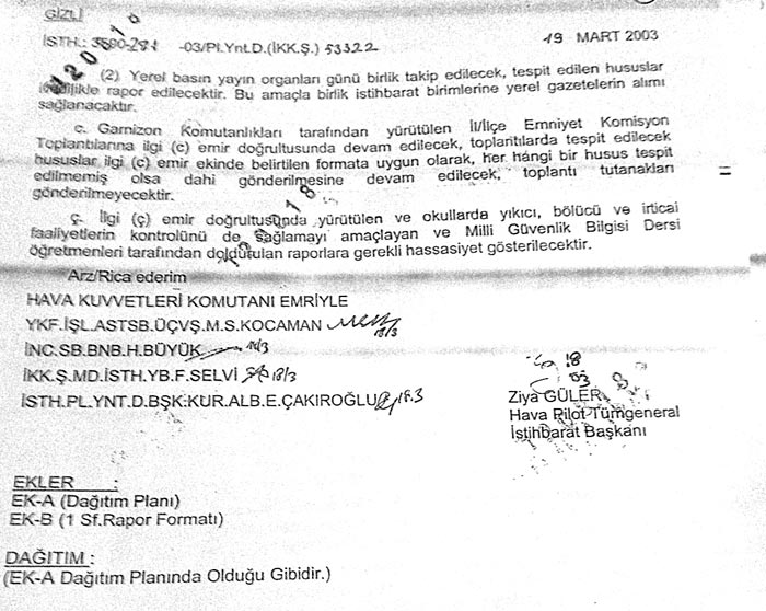 28 Şubat bitmemiş, işte belgesi