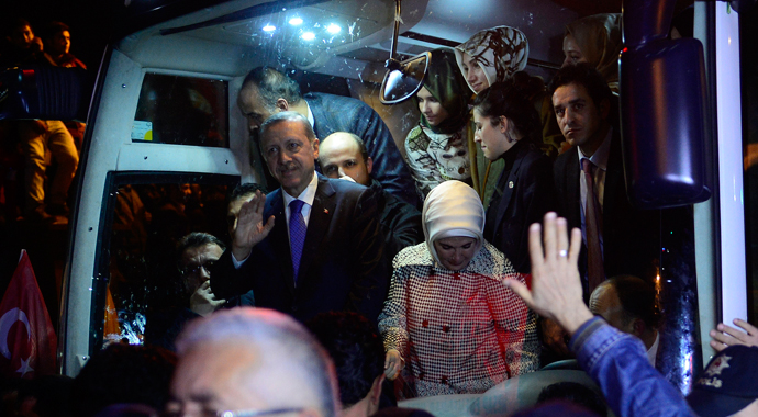 Başbakan Erdoğan, Üsküdar'da halka seslendi